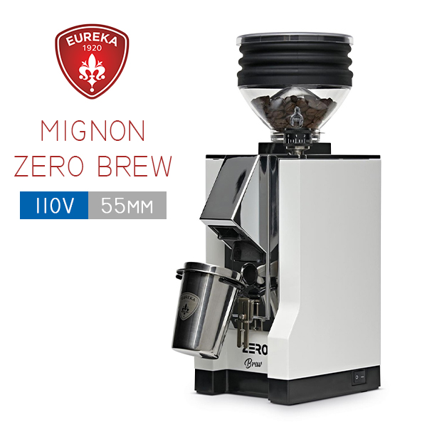 【停產】EUREKA MIGNON ZERO BREW 55mm 磨豆機(白) 110V  |【停產】電器產品