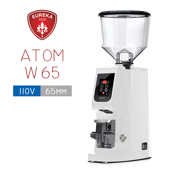 ATOM W 65 秤重版咖啡磨豆機(白色) 110V  |EUREKA 優瑞卡 磨豆機