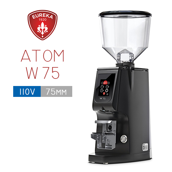 ATOM W 75 秤重版咖啡磨豆機(霧黑色) 110V  |EUREKA 優瑞卡 磨豆機