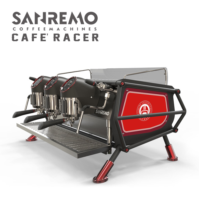 SANREMO CAFE RACER FREEDOM 三孔營業用咖啡機 ( 自由版 ) 220V  |SANREMO 咖啡機