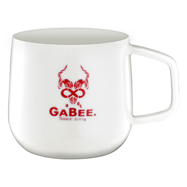 GABEE. 38號馬克杯(紅)  |瓷器馬克杯