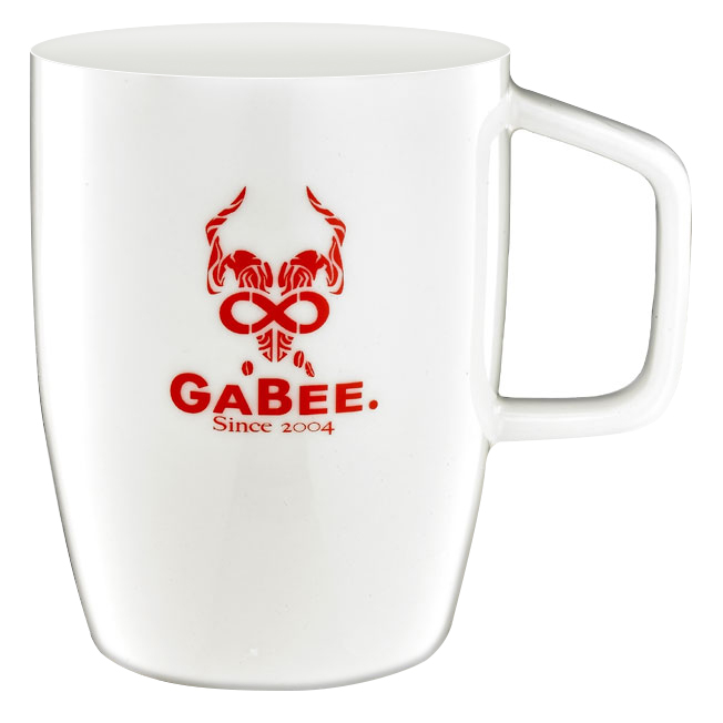 GABEE. 39號馬克杯(紅)  |瓷器馬克杯