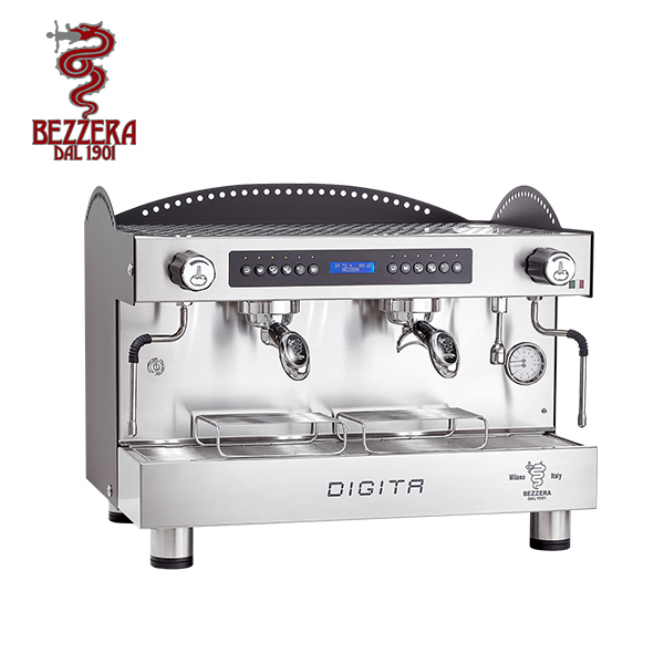 BEZZERA 貝澤拉 DIGITA DE 雙孔營業機 霧黑 220V  |中租分期專區