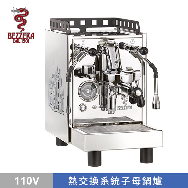 BEZZERA 貝澤拉 V ARIA MN 半自動咖啡機 (不鏽鋼 / 教堂版) 110V  |【停產】商品