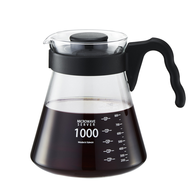 Coffee Server 玻璃壺1000ml  |玻璃咖啡壺