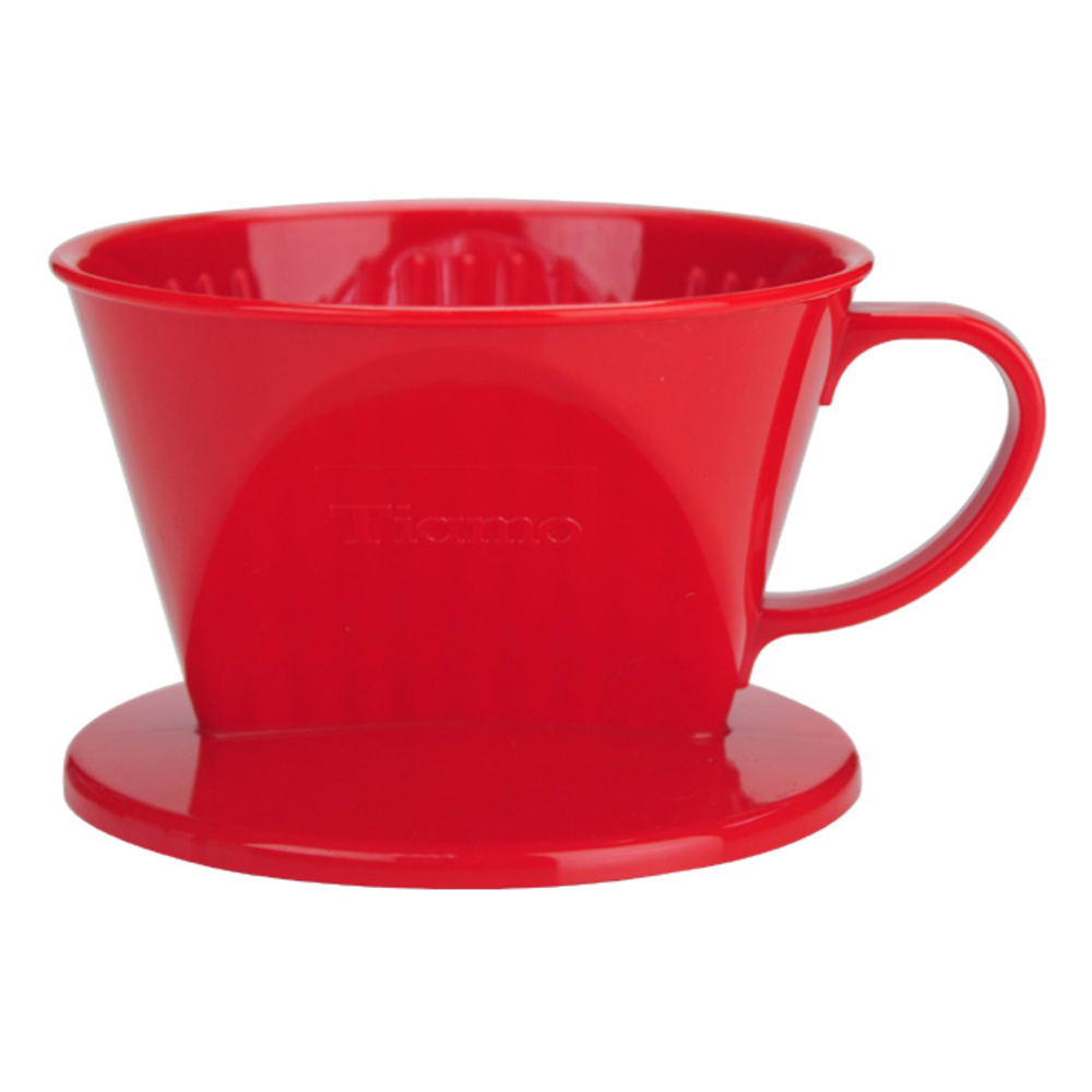 Tiamo 101 AS咖啡濾器 1-2杯份 紅色  |梯型濾杯 / K型濾杯 / 濾紙