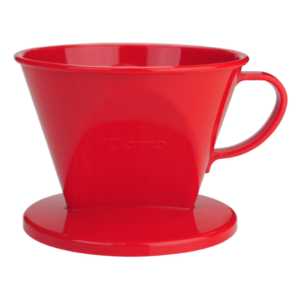 Tiamo 102 AS咖啡濾器 1-4杯份 紅色  |梯型濾杯 / K型濾杯 / 濾紙