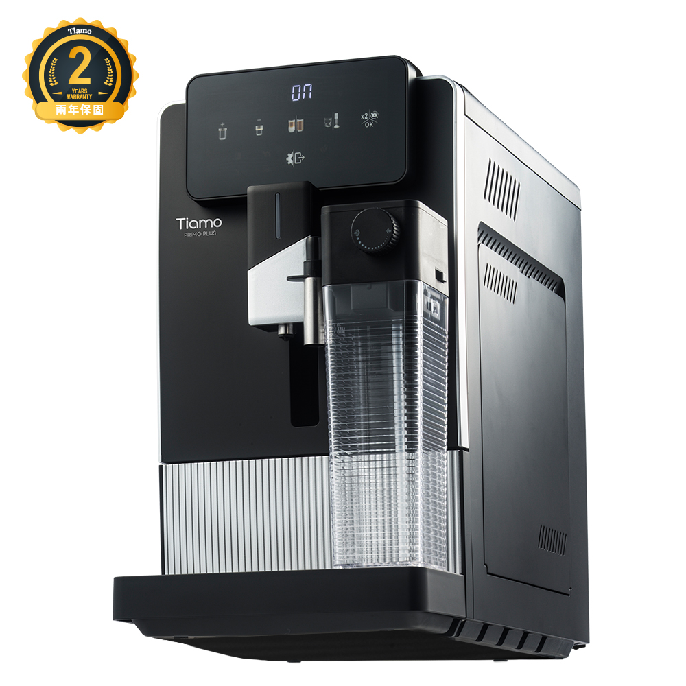 Tiamo Primo Plus 義式全自動咖啡機 (黑) 110V  |【停產】商品