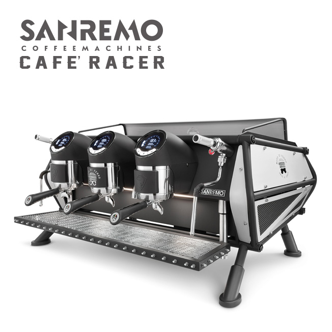 SANREMO CAFE RACER MOTO DI FERRO  三孔營業用咖啡機 220V  |【停產】電器產品