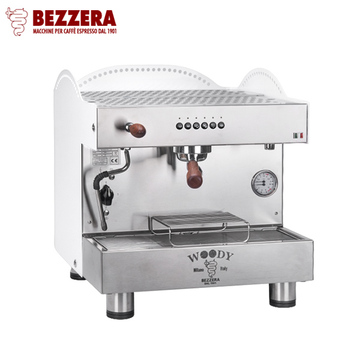 【停產】BEZZERA WOODY DE 單孔營業機 220V - 白色  |【停產】電器產品